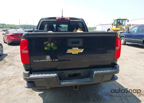 2017 Chevrolet Colorado Z71 из США, поврежденный, VIN 1GCGTDEN7H1265540
